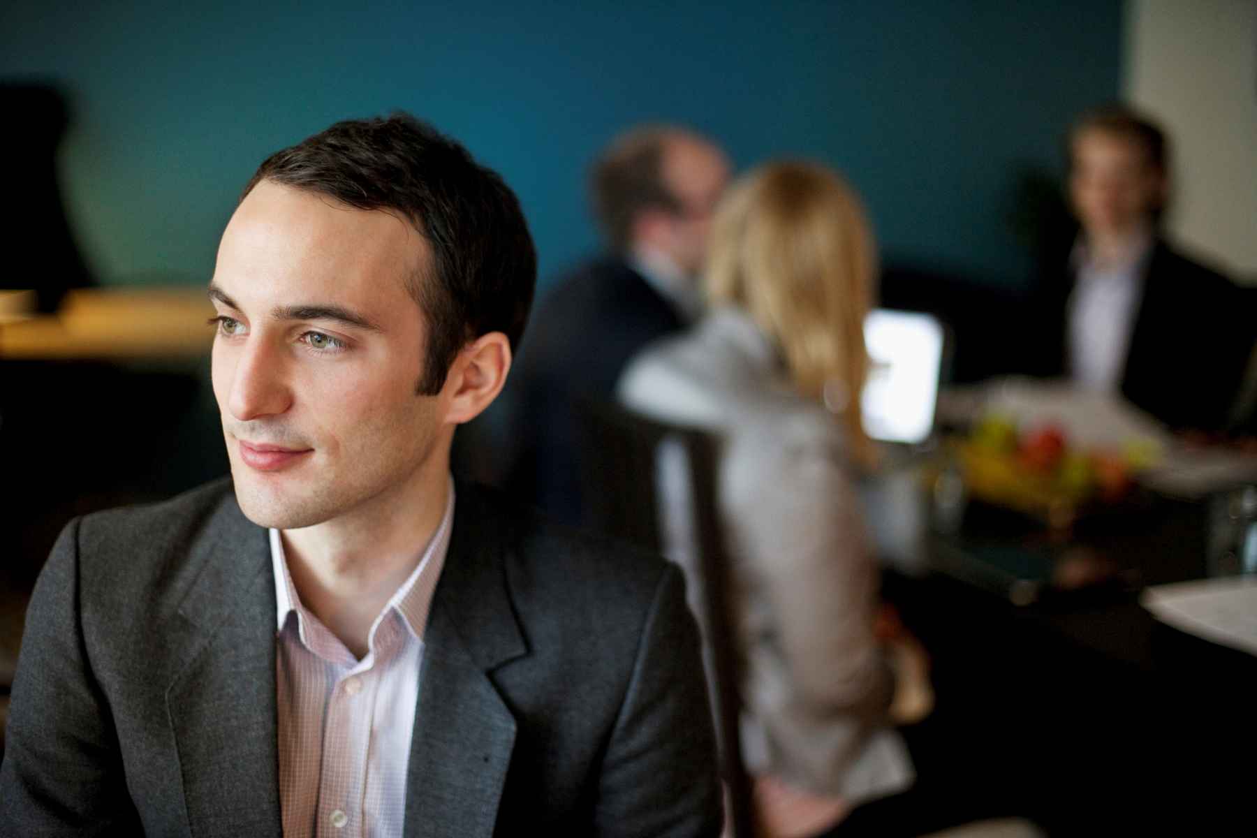 man in business suit